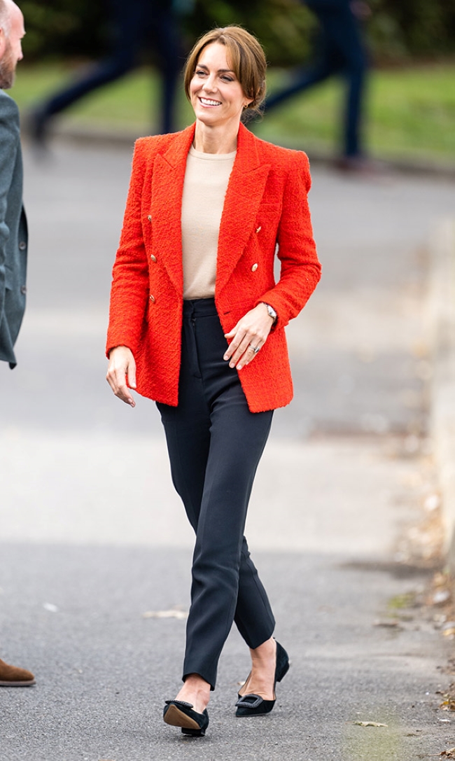 Яке вбрання обрала Кейт Міддлтон для зустрічі в дитячому центрі (фото)